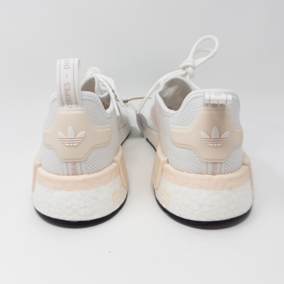 adidas NMD R1 Boost Women’s 7.5 White Wonder Quartz Sneakers - Picture 7 of 8
